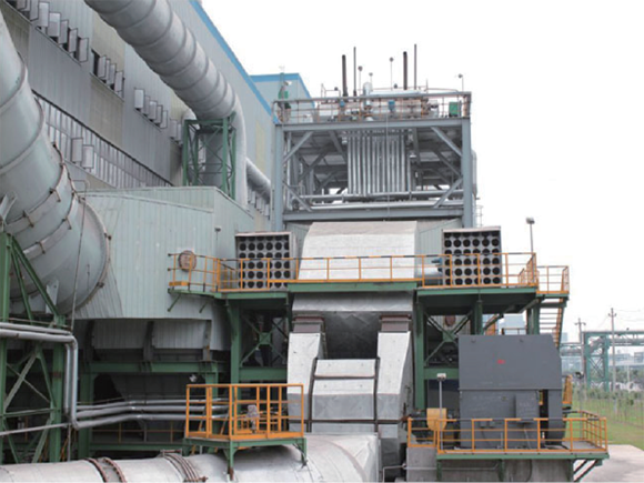 Metallurgical energy-saving system engineering - High temperature flue gas waste heat recovery from electric furnaces