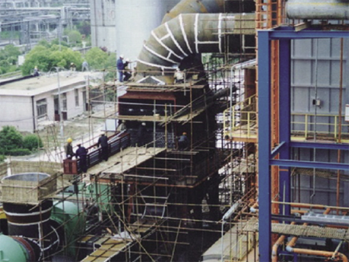 Petrochemical energy saving engineering - heating furnace waste heat recovery system